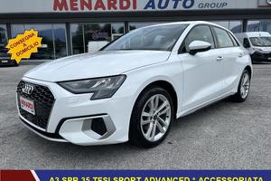 Audi A3 SPB 35 TFSI 150CV Sport Advanced ECCE...