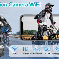 Action Cam Moto Bici WiFi Stabilizzazione Giroscop