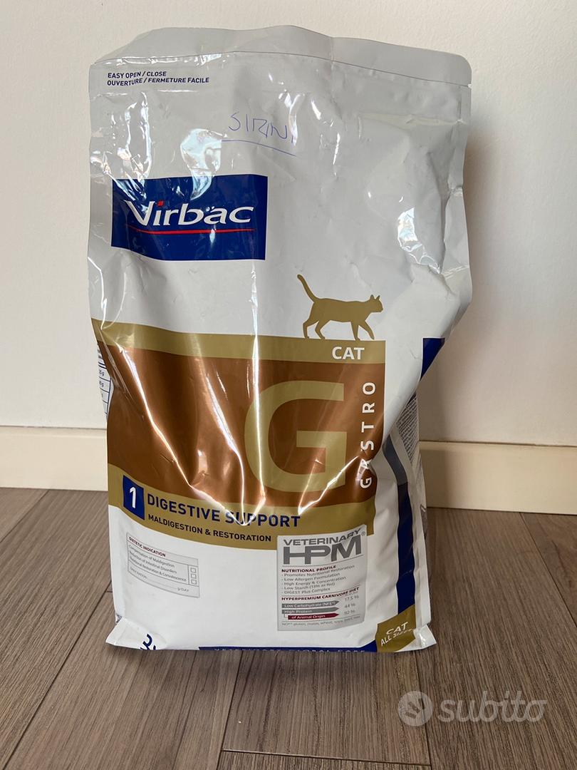 Virbac cat gastro G1 digestive support 3kg Accessori per animali In