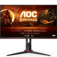 Monitor Gaming AOC, 27", 1ms, 144hz