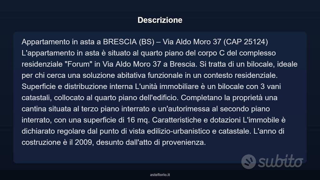 Appartamento – Brescia, Lamarmora - Vista 3