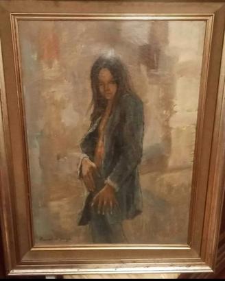 Quadro: Pascal De Souza "Un Desiderio" Napoli 1978