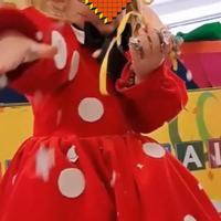Vestito di carnevale minnie sartoriale 3 anni