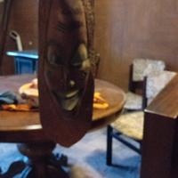 statua da appendere a parete celtica im legno