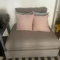 🛋️ Pouf Letto IKEA Nuovo – Grigio Moderno 🛋️