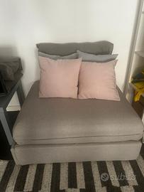 🛋️ Pouf Letto IKEA Nuovo – Grigio Moderno 🛋️
