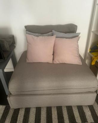🛋️ Pouf Letto IKEA Nuovo – Grigio Moderno 🛋️
