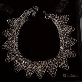collana chain maille fatta a mano da me 