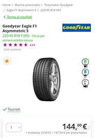 Goodyear 225/45 R18 95