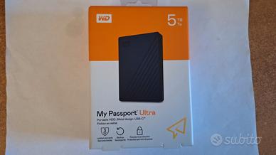 WD 5 TB USB 3.0 Nuovo