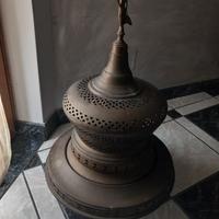 Antico braciere in ottone 