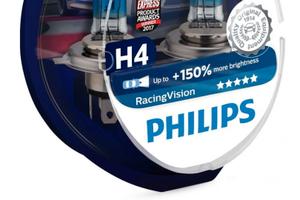 LAMPADINE H4 PHILIPS +150%