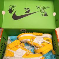 Sneakers Air Force 1 Mid Off-White - Varsity Maize