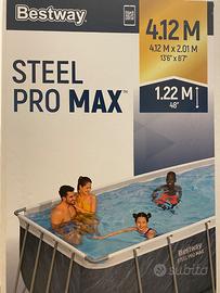 Piscina Bestway steel pro max 4,12x2,01