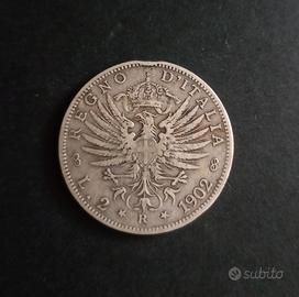 Vittorio Emanuele lll L.2 1902 RARA