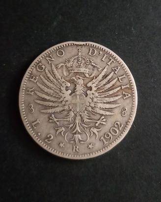 Vittorio Emanuele lll L.2 1902 RARA