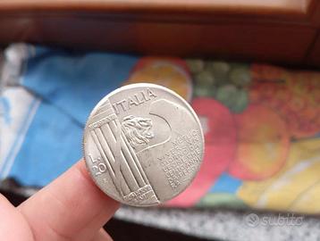 Mussolini leoni spl+ 20 lire fascio