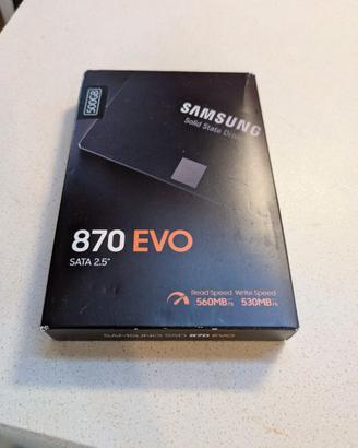 SSD Samsung 870 EVO da 500GB