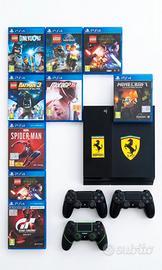 Ps4 slim 500GB + 3 controller e 8 giochi