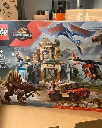 Lego 76976 Jurassic Park Missione aerea spinosauro