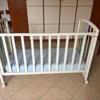 lettino in legno completo + materasso