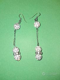 orecchini con strass