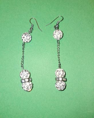 orecchini con strass