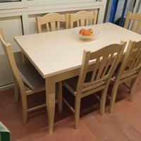 Tavolo con sedie febal