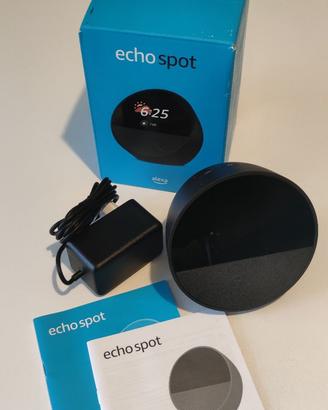 Alexa Echo Spot Nero (ultimo modello)