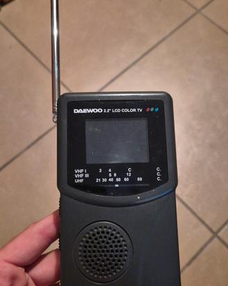 Mini TV Portatile a Colori Daewoo DML-2A Vintage