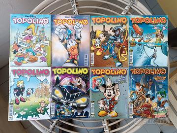 Lotto 8 fumetti Topolino blocco 