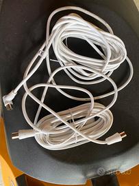 Due cavi x antenna TV da 5 m luno