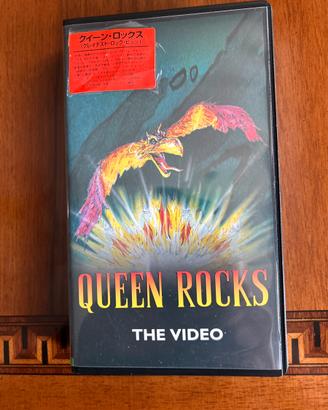 Queen Rocks Video cassetta Japan 1998