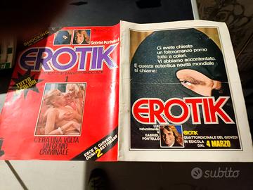 EROTIK GABRIEL PONTELLO RARO NUMERO ZERO + 2,7,9