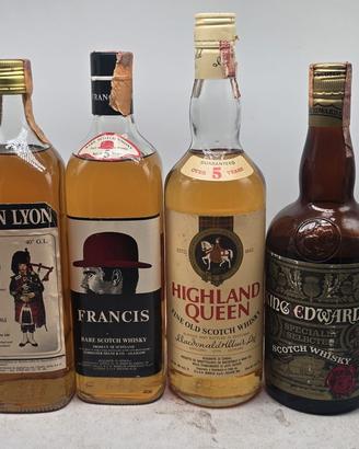 whisky bottiglie 