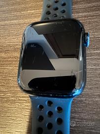 Apple Watch Serie 7 Nike 45mm Blu + OMAGGIO
