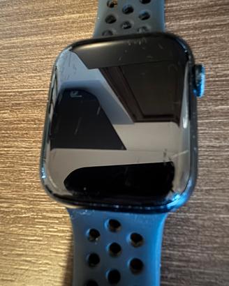 Apple Watch Serie 7 Nike 45mm Blu + OMAGGIO