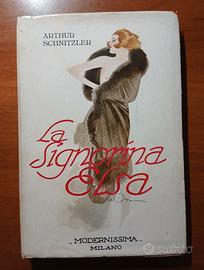 Schnitzler A. LA SIGNORINA ELSA 1929 1a EDIZIONE