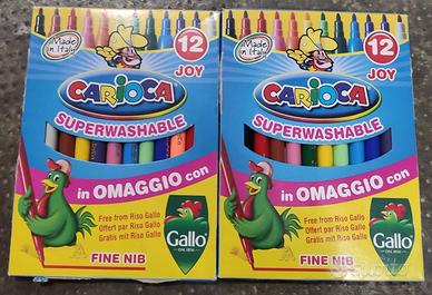 24 Pennarelli Carioca Superwashable Made in Italy