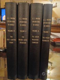 U.S. Marine operations in Korea 4 volumi
