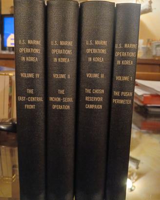 U.S. Marine operations in Korea 4 volumi