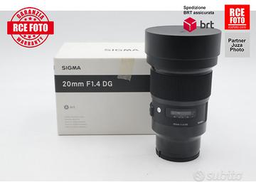 Sigma 20 F1.4 DG Art (Sony)