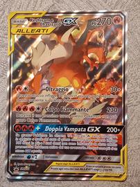 Reshiram e Charizard GX Alleati carta XXL