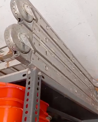 Scala metallo pieghevole