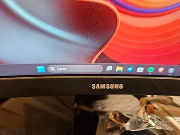 monitor curvo samsung 27 pollici QHD