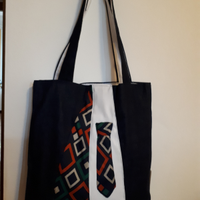 Borsa fatta a mano VINTAGE stile cravatte