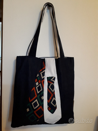 Borsa fatta a mano VINTAGE stile cravatte