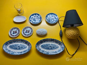 Piattini in ceramica e varie