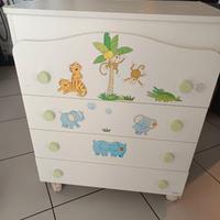 Cassettiera fasciatoio