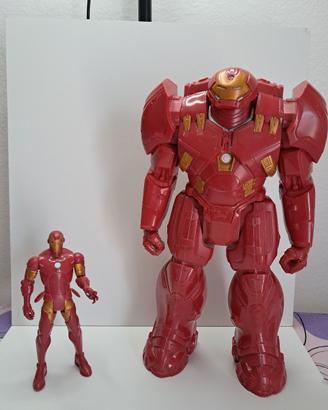 Giocattoli di Iron Man e Hulkbuster 